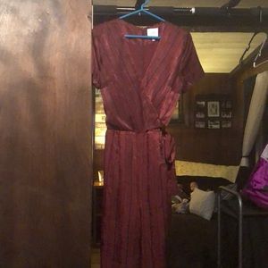 Worn one time Anthropologie jumpsuit